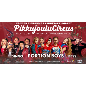 PikkujouluCircus AREENAPAKETTI 15.11.2025, sulkeutuu ke 12.11 klo.23