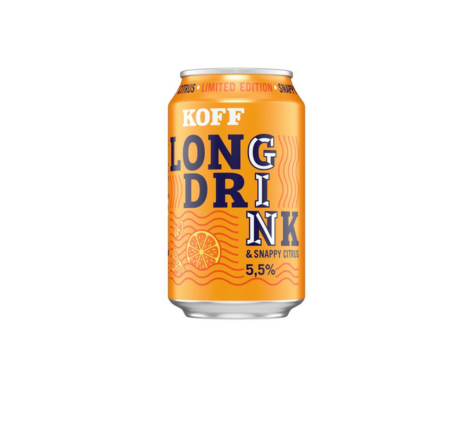 Koff Long Drink Snappy Citrus
