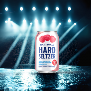 Hartwall Hard Seltzer Vadelma 4,5% 0,33l tlk
