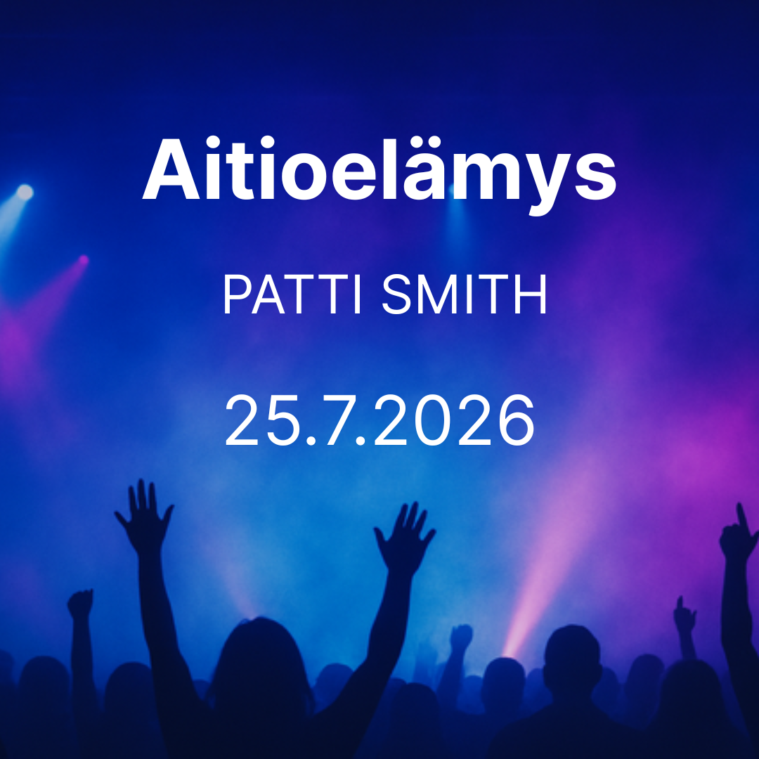 25.7.2026 PATTI SMITH